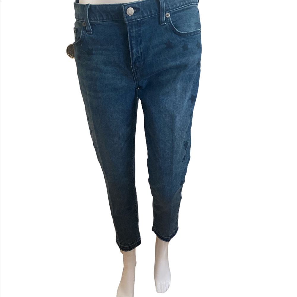 New unused jeans from gap with star designs